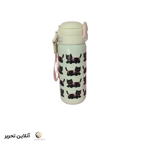 تراول ماگ کیوت-طرح حیوانات ریز 490 میل -سفید