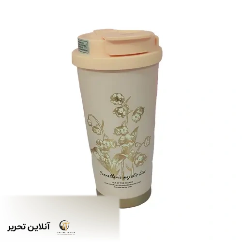 تراول ماگ شیری گل دار713-51- طرح 2