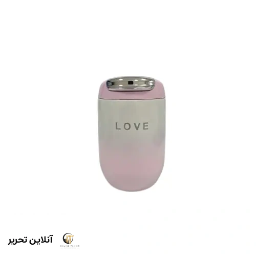 تراول ماگ مینی لاو (LOVE) ۳۰۰ میلی لیتر – رنگ صورتی
