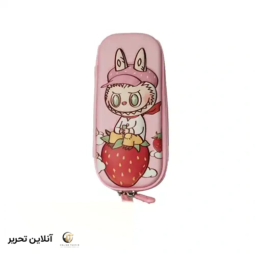جامدادی لبوبو 2835 طرح استیچ توت فرنگی