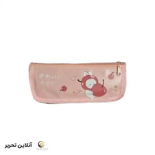 جامدادی دوزیپ فانتزی خرگوش – صورتی