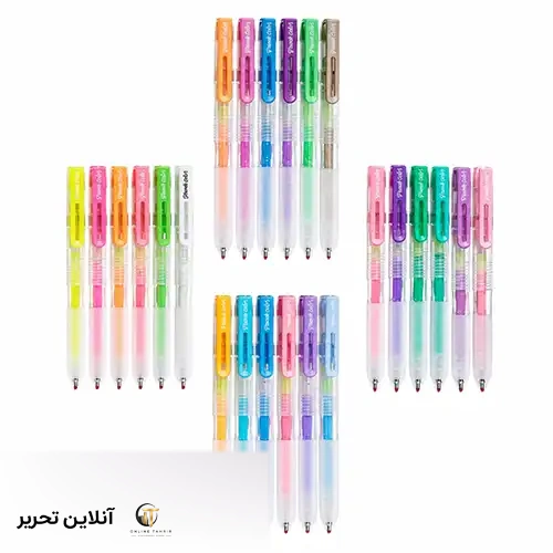 خودکار رنگی اکلیریک فنسی-ژل پن اکلیریک Fancy