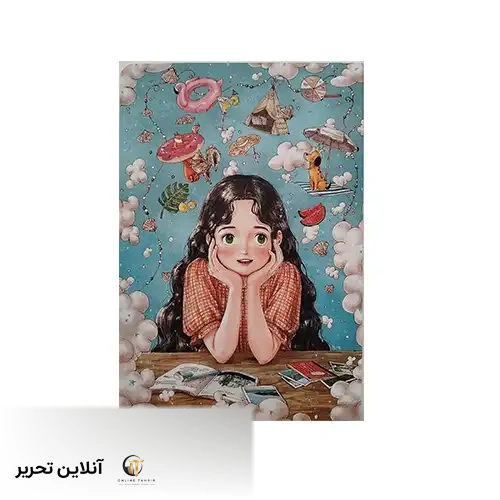 دفتر 50 برگ بلوط-طرح6