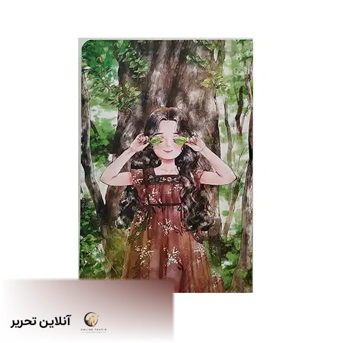 دفتر 50 برگ بلوط-طرح7