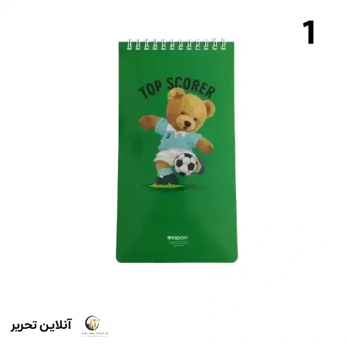 دفتر یادداشت 80 برگ سیمی فانتزی الیپون