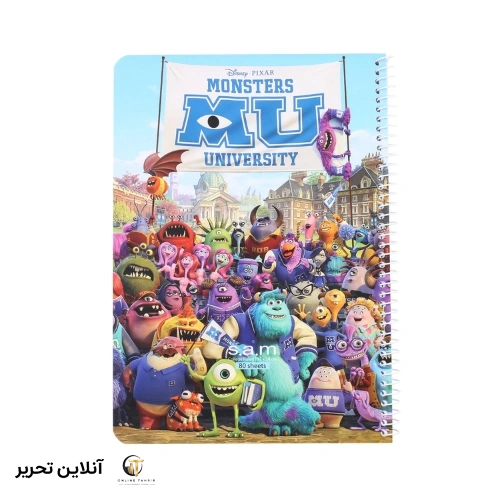 دفتر 40 برگ سیمی فانتزی-S.A.M B کد 02