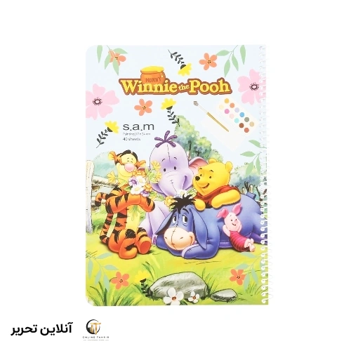 دفتر نقاشی 60 برگ سام کد 03