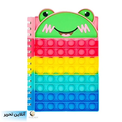 دفتر پاپت طرح قورباغه