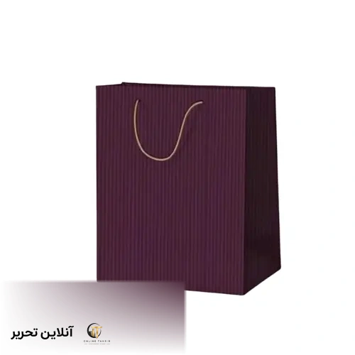 ساک هدیه کرافت 2 میم – رنگ بنفش