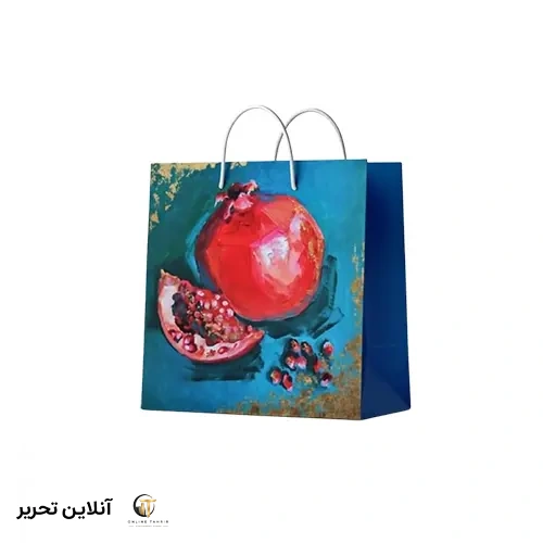 ساک هدیه گلاسه کوچک برند میم VG5 – طرح 2
