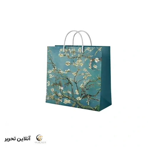 ساک هدیه گلاسه کوچک برند میم VG5 – طرح 5