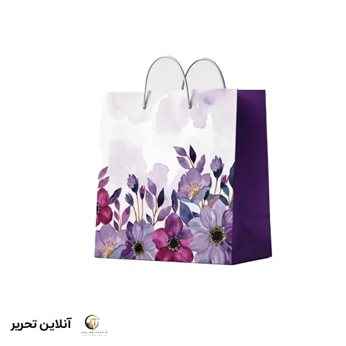 ساک هدیه گلاسه کوچک برند میم VG5 – طرح 6