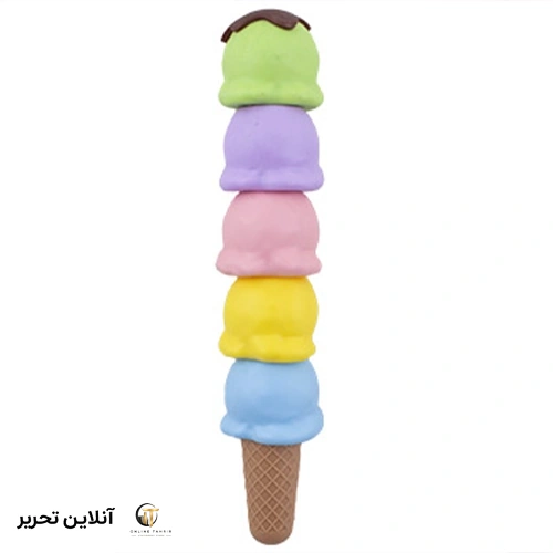 علامت زن فشنگی بستنی