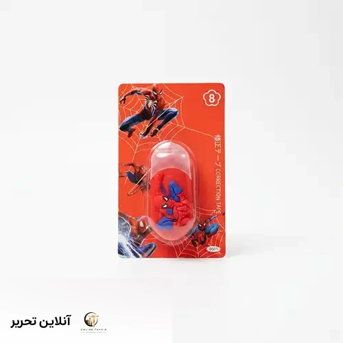 لاک غلطگیر نواری فانتزی طرح اسپایدرمن