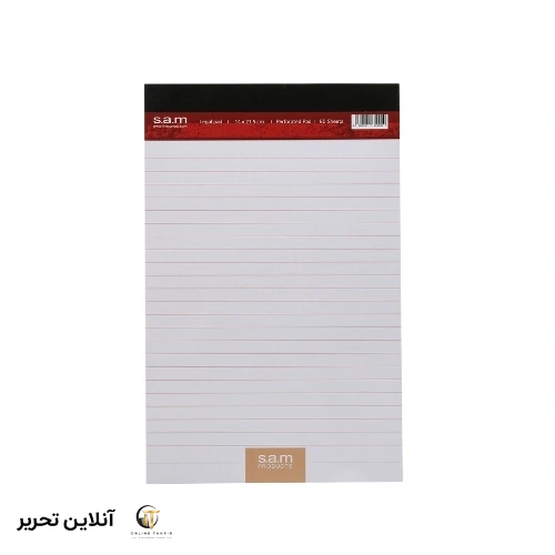 لگال پد خط دار 60 برگ A4 سام