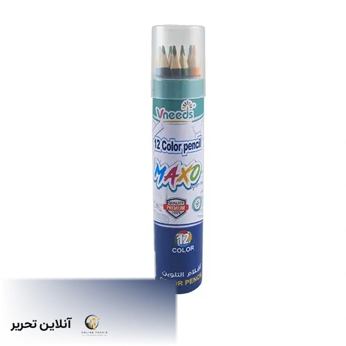 مدادرنگی 24رنگ استوانه VNEEDS