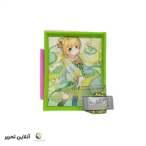 نقاشی الماسی قاب دار-سبز
