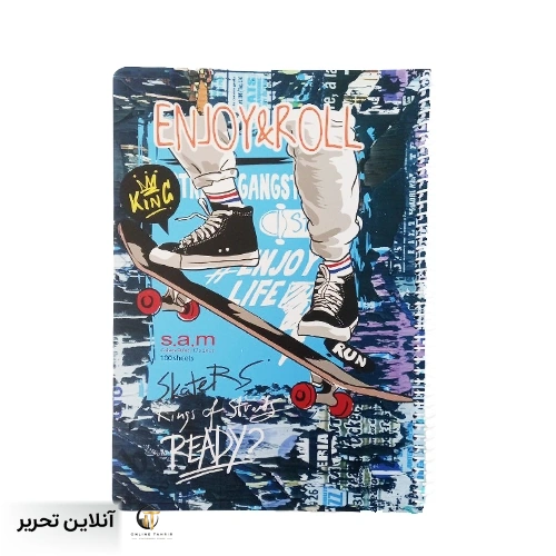 وزیری 100 برگ سیمی فانتزیs.a.m کد 07