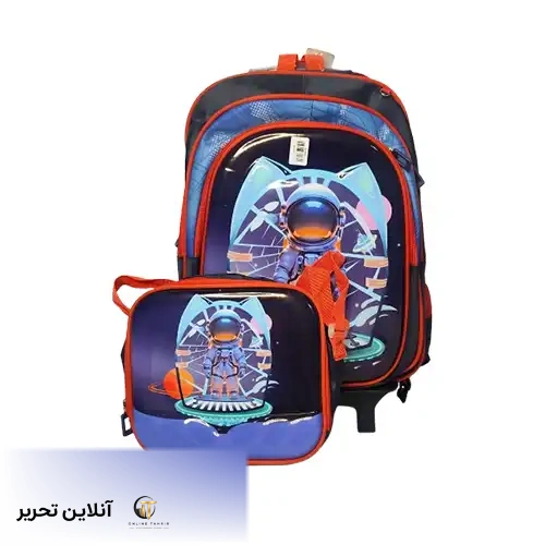 کیف کوله دوتیکه چرخدار