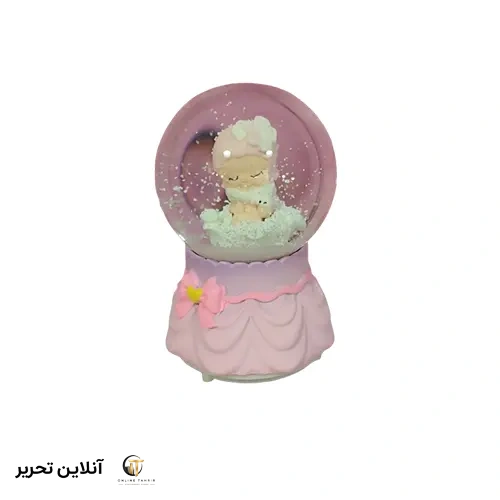 گوی موزیکال متوسط چراغدار- طرح 2