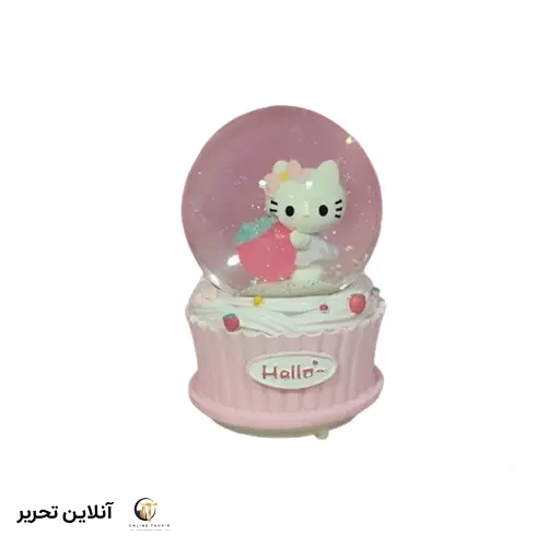گوی موزیکال متوسط چراغدار- طرح 3