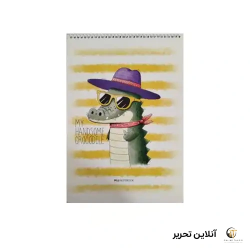 دفتر نقاشی 50برگ رحلی پیل