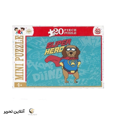 پازل 1001 بنفش 20 قطعه کینگ