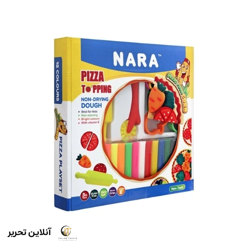 خمیر بازی پیتزا KIDDY CLAY NOD-PIZZA