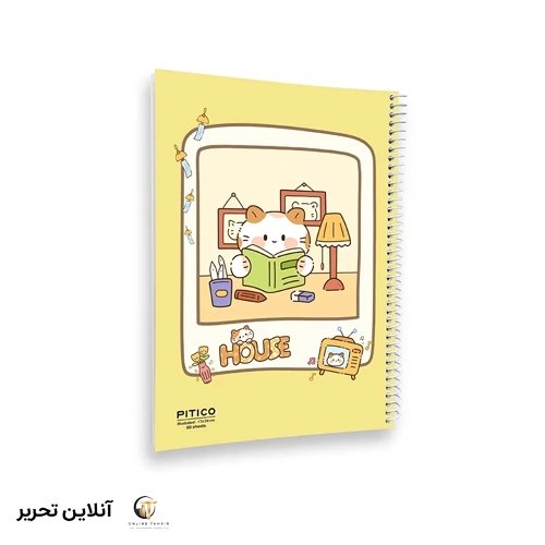 دفتر املا 60برگ کد399 pitico