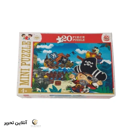 پازل 1001 قرمز 20 قطعه کینگ
