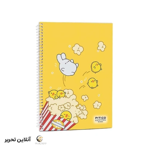 دفتر دوخط زبان pitico کد 01