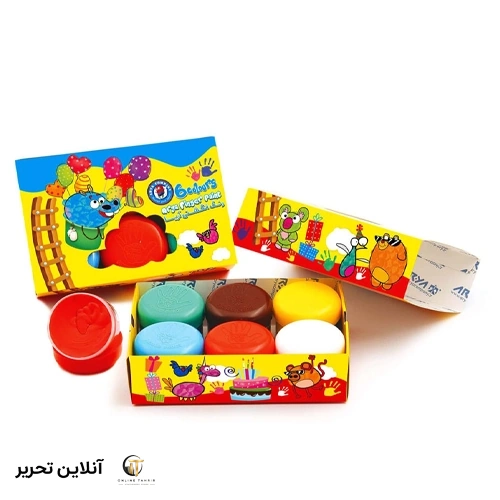رنگ انگشتی 6 رنگ آریا 7003