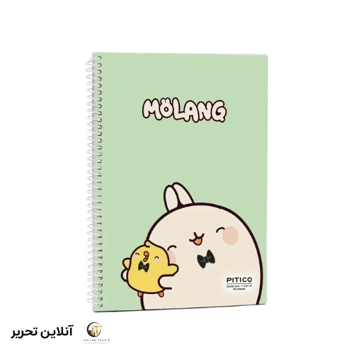 دفتر دوخط زبان pitico کد 03