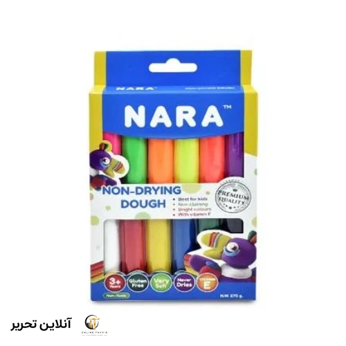 خمیر بازی 12رنگ KIDDY CLAY NOD-BX-270-12