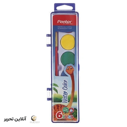 آبرنگ 6 رنگ wc105 پنتر