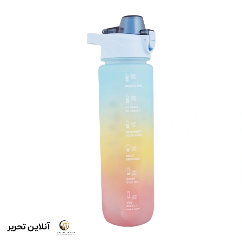 قمقمه آبرنگی سه رنگ 1 لیتری