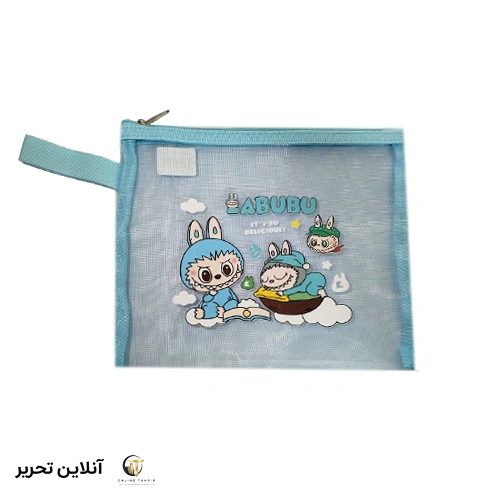 پوشه تک زیپ a5 لبوبو (LABUBU)