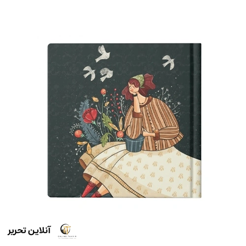 دفترچه یادداشت 120 برگ دوختی مربع مسترنوت
