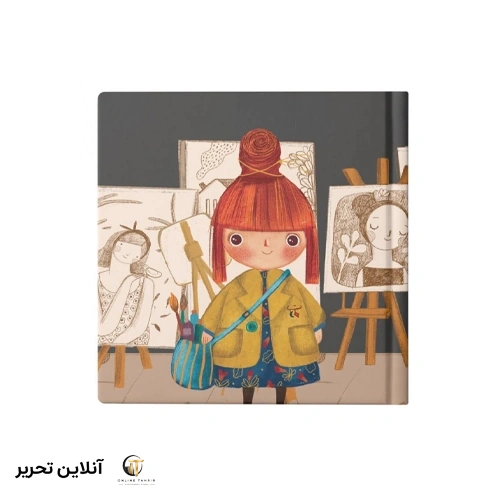 دفترچه یادداشت 120 برگ دوختی مربع مسترنوت