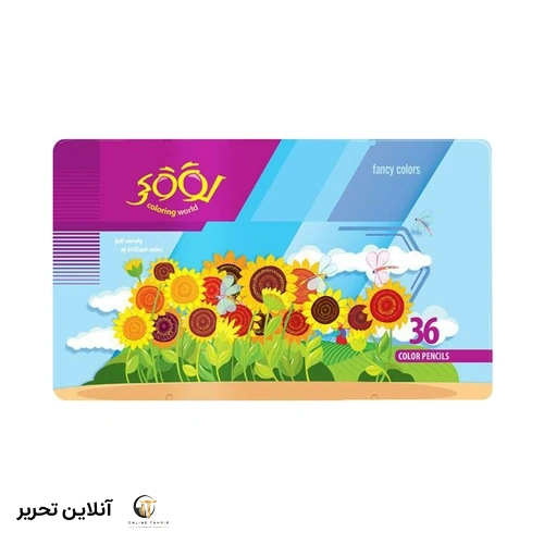 مدادرنگی 36رنگ فلزی لوکی