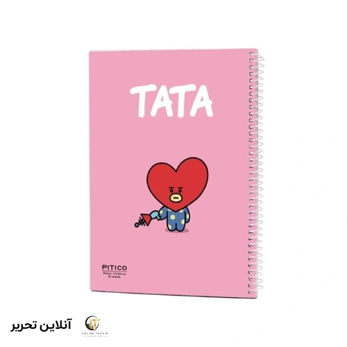 دفتر 40برگ پیتیکو کد01