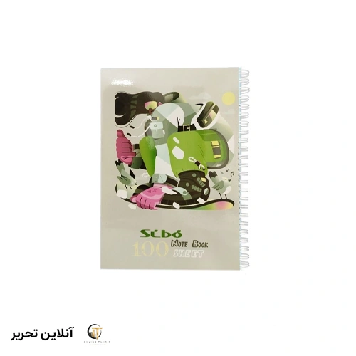 دفتر 100برگ فانتزی طلقی سیبو