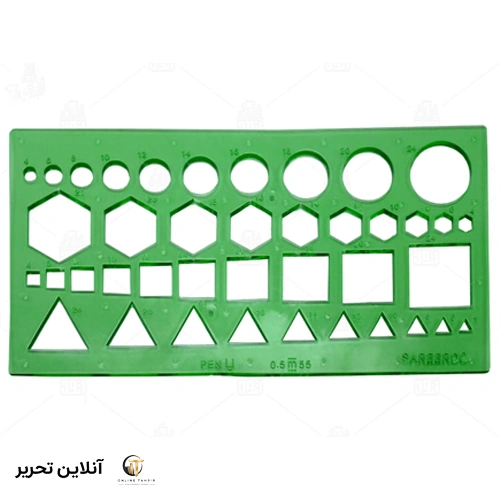 خط کش ژله ای اشکال مختلف