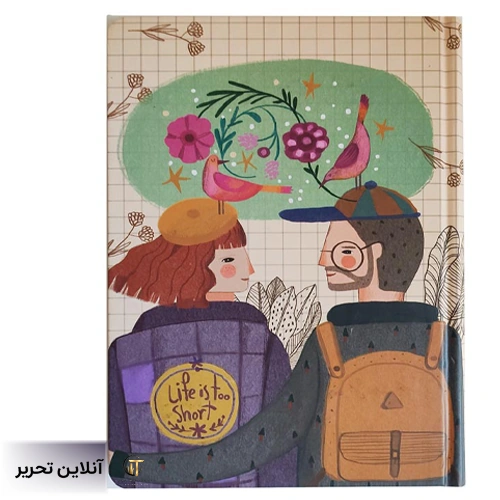 کلاسور 6 حلقه یادداشتی جلد سخت مستر نوت