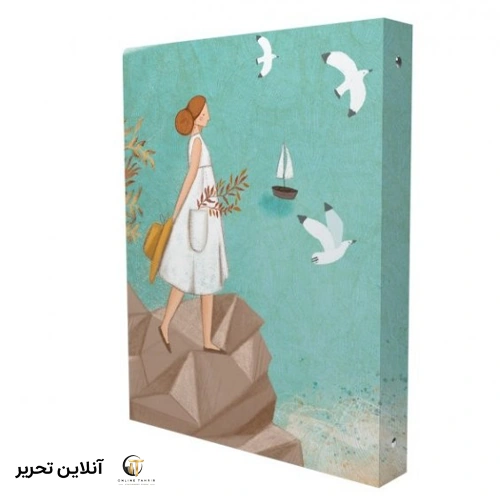 کلاسور 6 حلقه یادداشتی جلد سخت مستر نوت