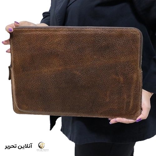 کیف اداری و لپ تاپ چرم طبیعی(دست دوز)