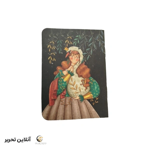 دفترچه یادداشت منگنه ای پاسپورتی مسترنوت-طرح9