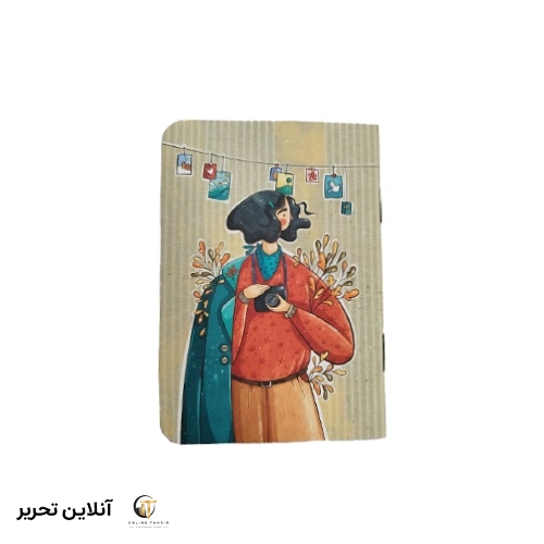 دفترچه یادداشت منگنه ای پاسپورتی مسترنوت-طرح6