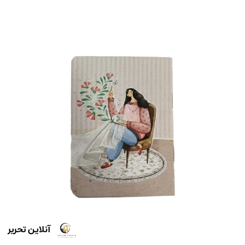 دفترچه یادداشت منگنه ای پاسپورتی مسترنوت-طرح7