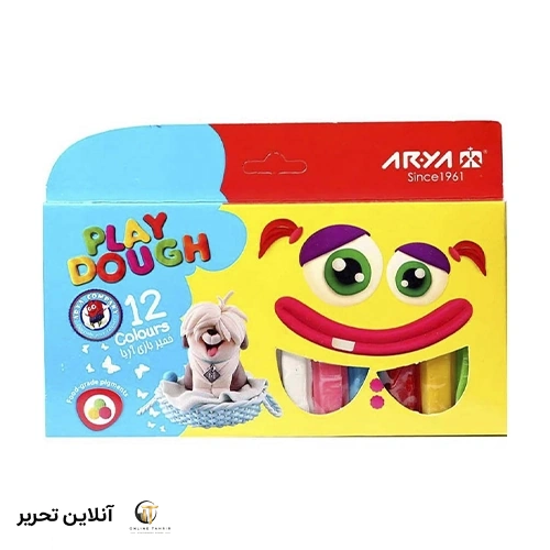 خمیربازی 12 رنگ آریا